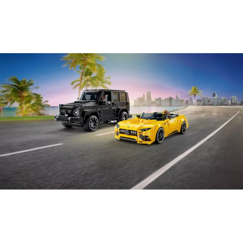 LEGO Speed Champions Mercedes-AMG G 63 & Mercedes-AMG SL 63 76924, Multi