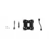 Aukstā plāksne Alphacool 13851 akrila caurspīdīga 88x88x32.3mm
