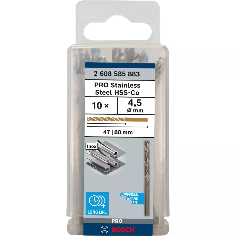 Vērpjurbji Bosch HSS Cobalt 2608585883 5-13mm