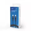Savio CL-160 USB kabelis 2 m USB 2.0 USB C - USB C Melns