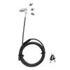 Kabeļslēdzene DICOTA D31699 Melna 2 m
