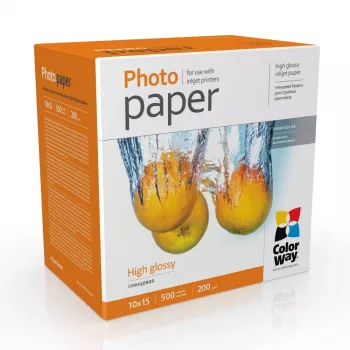 Fotopapīrs ColorWay PG2005004R 200 g/m² 10x15 cm augsts spīdums