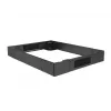 Rack plinth LANBERG CK01-66-B, 19 inch (48.3 cm) mounting, 600 mm width, Melns