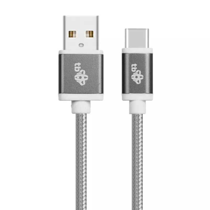 TB USB - USB C kabelis 1,5 m pelēks (AKTBXKUCSBA150S)