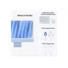 iMac 24 collas: M4 10/10, 16 GB, 512 GB SSD - zils