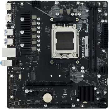 Mātesplate BIOSTAR B650MT Micro ATX, AMD B650, Ligzda AM5, DDR5, 2x DIMM, 96GB, 1x M.2, 4x SATA III, Gigabit LAN