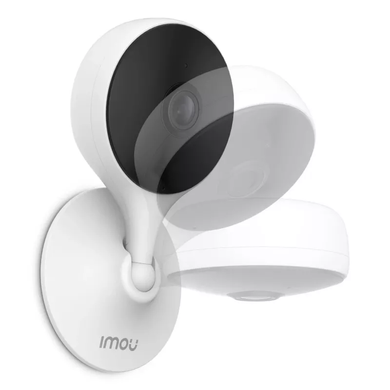 IP drošības kamera IMOU Cue 2 IPC-C32EP — 3MP (2304×1296), 2.8 mm objektīvs, 112° horizontāli, galds/siena, vadu un bezvadu savienojums