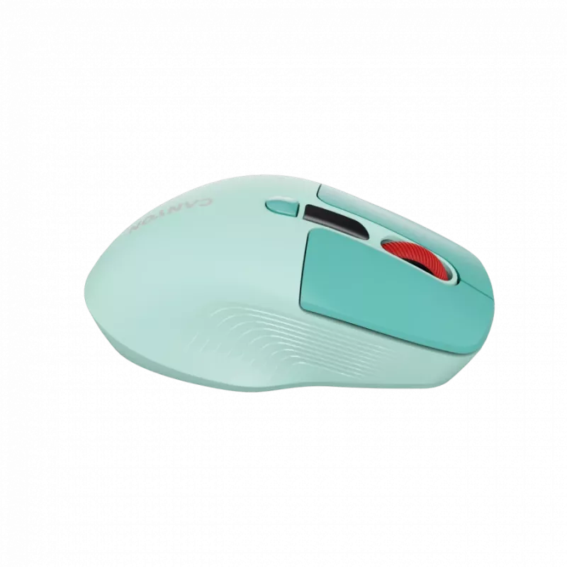 Canyon MW-26 - 2in1 bezvadu optiskā pele Bluetooth / 2.4 GHz - klusa - zaļa