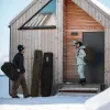 Thule 5160 Roundtrip slēpju un snovborda ceļojumu soma 80L melna