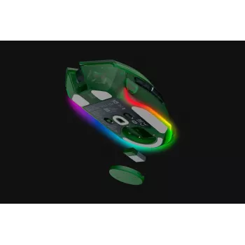 Pele Razer Basilisk V3 Pro 35K RF bezvadu + Bluetooth + USB Type-A