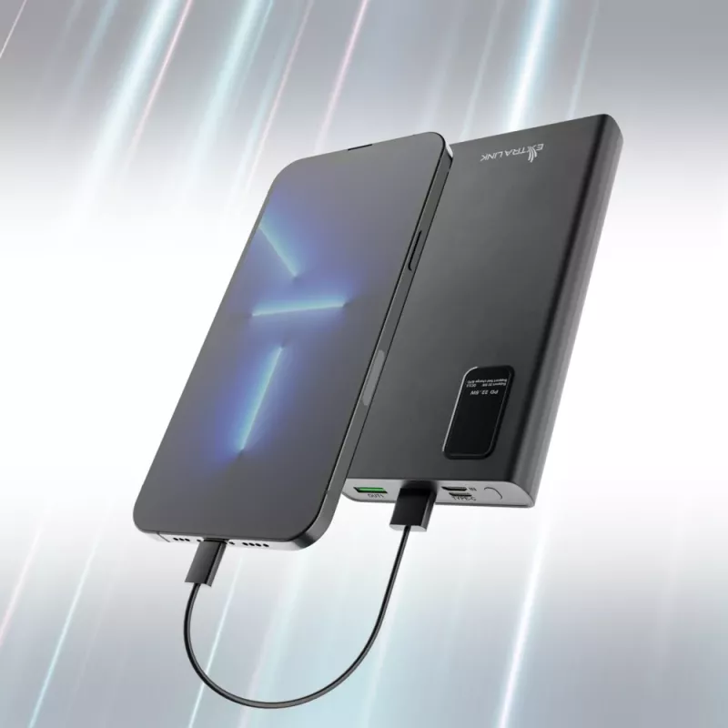 Pārnēsājams lādētājs Extralink Powerbank EPB-067B 10000mAh