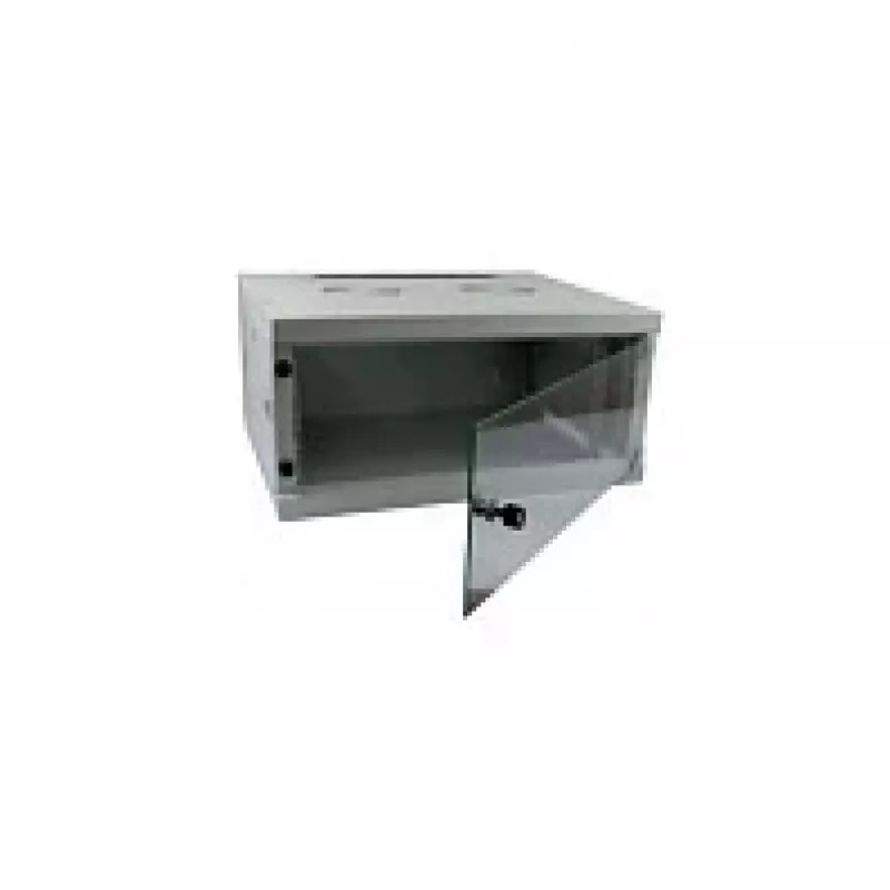 Rack cabinet ALLNET ALL-SMQ5409GRAU 9U freestanding rack, 50 kg capacity, key lock, pelēka