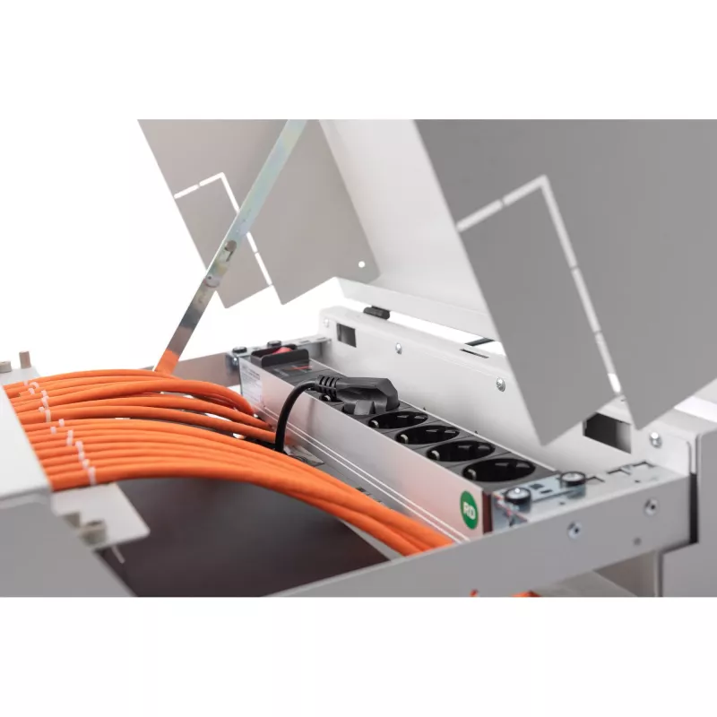Pie sienas stiprināms statīvs Digitus DN-19 04U-PB