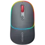 Canyon MW-22 2in1 RGB bezvadu pele - pelēka - Bluetooth/RF - 1.600 dpi - uzlādējama