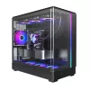 Datora korpuss Montech KING 15 PRO Melns — micro ATX / Mini-ITX midi tornis