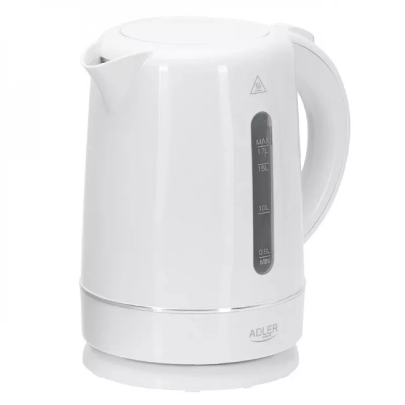 Adler AD 1385w elektriskā tējkanna 1,7 L balta