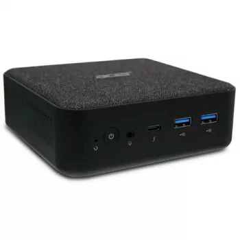 Mini dators Acer Revo Box RB102 — Intel Core Ultra 7 155H, 32 GB DDR4, 1 TB SSD, Intel Arc grafika, Windows 11 Home, melns