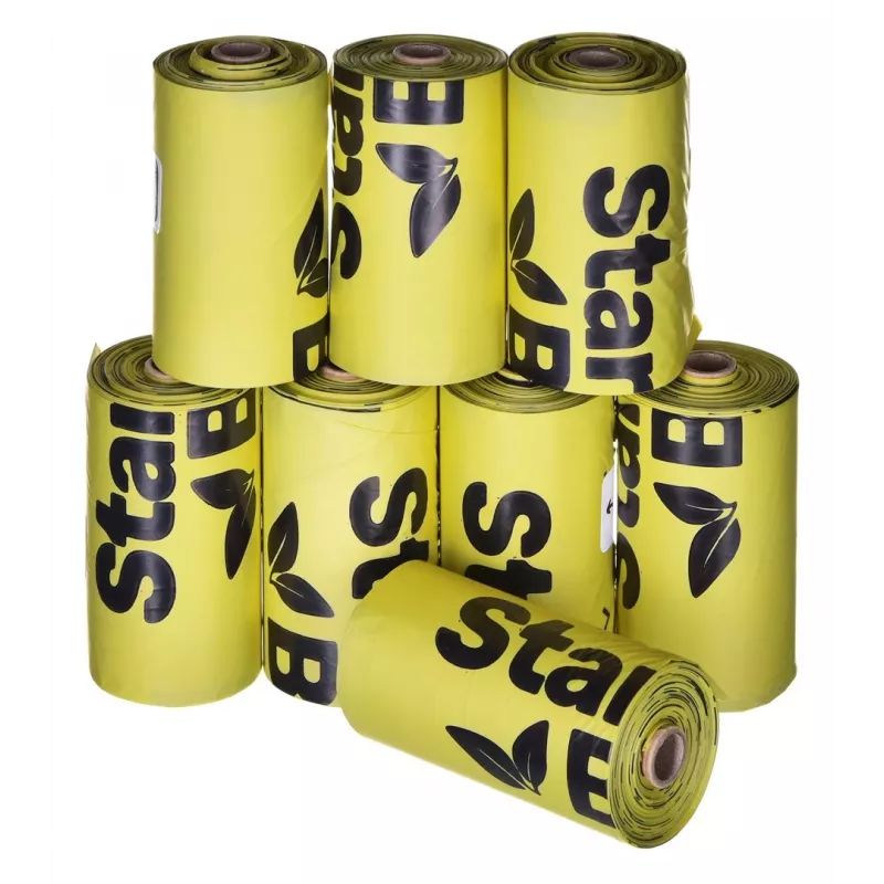 STARCH BAG - suņu ekskrementu maisiņi - 8 x 15