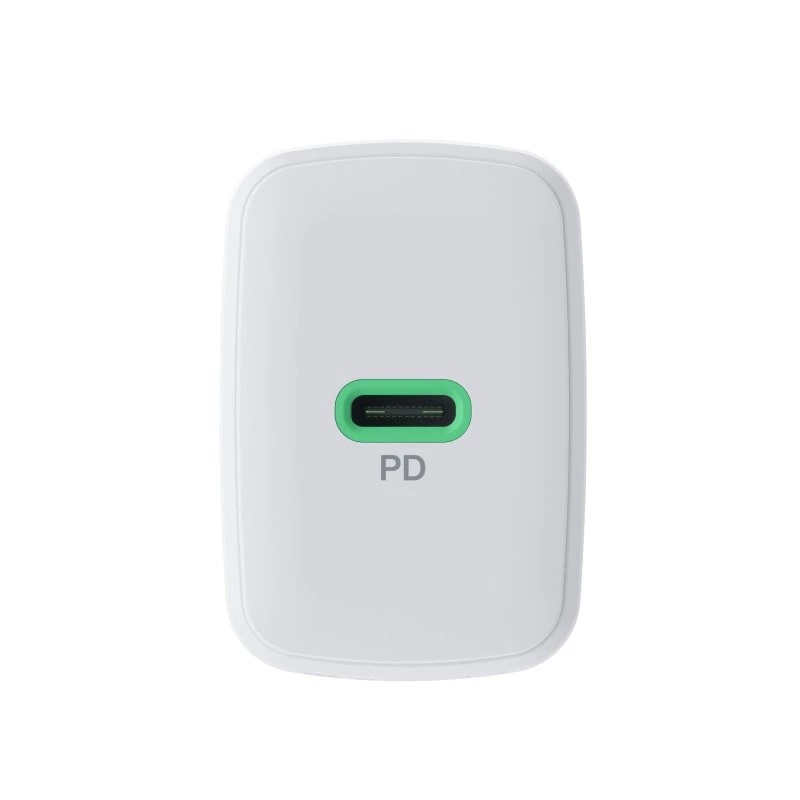 Strāvas adapteris zaļa Cell PowerSource Solo30 30W balts — USB-C lādētājs, 30W jauda