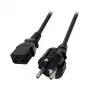 EFB-Elektronik strāvas vads ar iezemētu kontaktdakšu 180° - C19 180°, melns, 1,8 m, 3 x 1,50 mm² Ražotājs: EFB Elektronik (EK511.1,8)