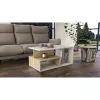 Topeshop PRIMA SON MIX kafijas / sānu / gala galdiņš, kafijas galdiņš, brīvās formas, 1 kāja