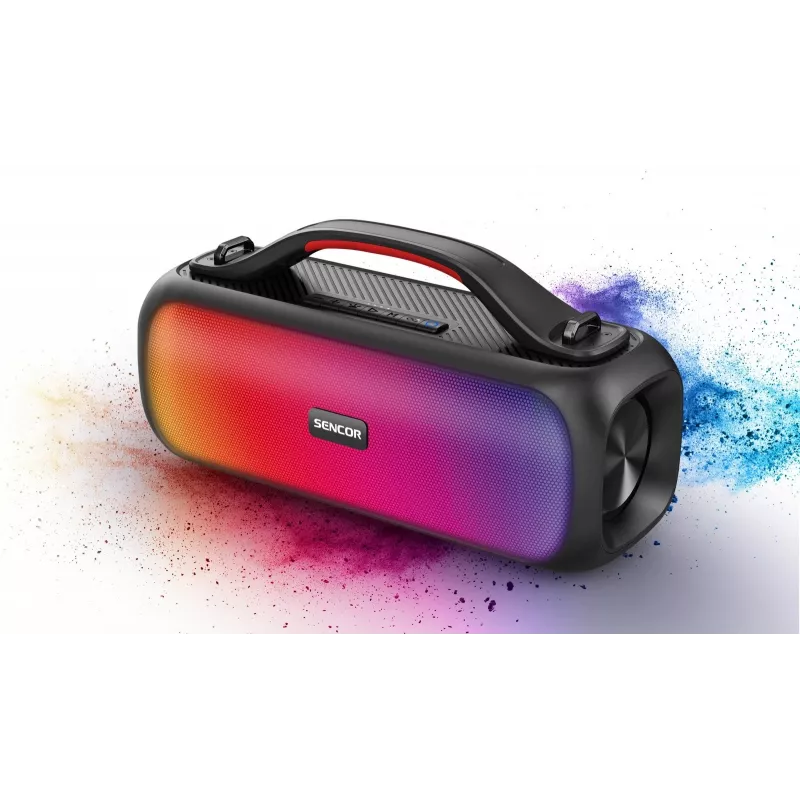 Skaļrunis ar Bluetooth un radio SSS 3100 KIDS 60W, LED panelis