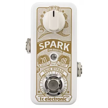 TC Electronic Spark Mini efektu pedālis Balts