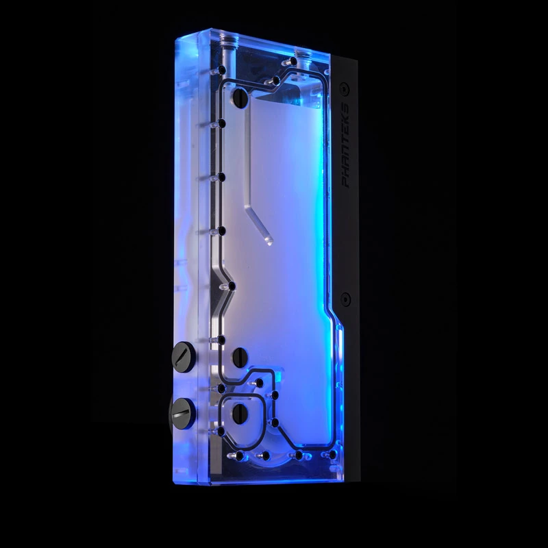 Phanteks R260C rezervuārs - caurspīdīga akrila aizmugures plāksne D5 ARGB-LED