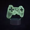 Galda lampa MANTA SNL57RGB RGB 3D gaismas dekorācija, RGB LED, dekoratīvs 3D efekts