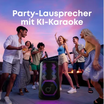 Skaļrunis Soundcore Rave 3S melns