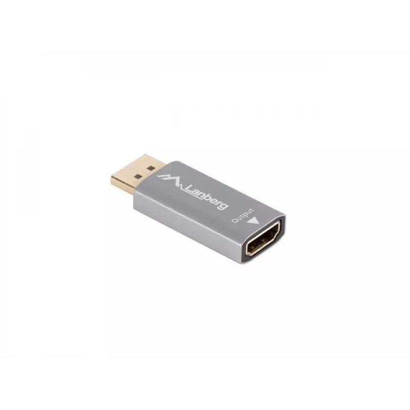 Lanberg AD-DP-HD-03 video kabeļa adapteris 0 m DisplayPort HDMI Sudraba