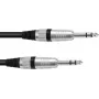 Stereo 6,3 mm (1/4 collas) domkrata kabelis Omnitronic 3021165D, 1 m, stereo spraudnis uz stereo spraudni