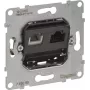 Legrand SEANO ieliktņa datu kontaktligzda 765089 RJ11+RJ45 Cat.6 UTP 5 (765089)