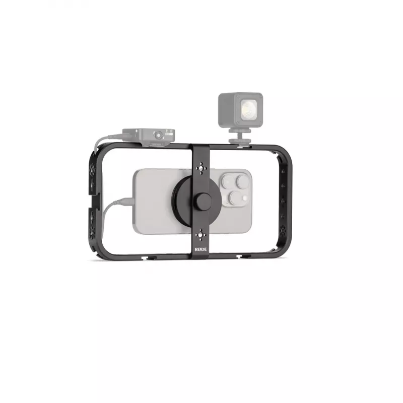 RØDE PHONECAGE kameras aizsargsistēma Melna 1/4 3/8 collas Platums 35,5 mm Dziļums 245 mm Augstums 126 mm