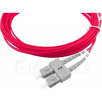 Fiber komutācijas kabelis CBO SFP3233FU3MK 3 m OM4, 2x SC to 2x ST, violet
