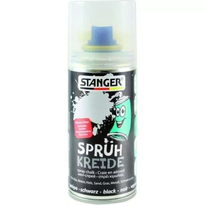 STANGER Krīta aerosols, 150 ml, melns 115105