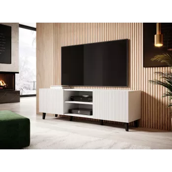 Cama RTV skapis PAFOS 150x42x52 balts matēts