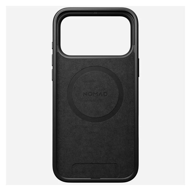 Mobilā tālruņa maciņš Nomad Modern Leather Case Cover iPhone 17 Pro Max, 17,5 cm (6,9 collas), iedeguma krāsa, āda + PC/TPU