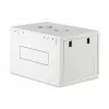 Pie sienas stiprināms 19 collu statīva skapis DIGITUS Dynamic‑N DN-37100, 7U, 600x450 mm (PxG), IP20, gaiši pelēks, neizjaukts