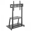 Ratipu statīvs MANHATTAN 1 ekrānam 37–100 collas Melns VESA 200x200–800x600 Maks. 150 kg