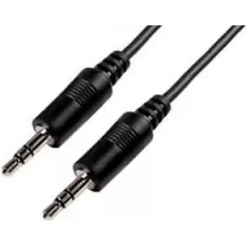Audio kabelis e+p B 111/05 0,5m 3,5mm melns