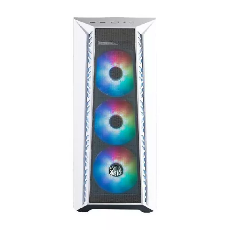 Cooler Master MasterBox 520 - Midi Tower - PC - Balts - ATX - EATX - micro ATX - Mini-ITX - SSI CEB - akrilnitrila butadiēna stirols (ABS) - Tērauds - Rūdīts stikls - Daudz