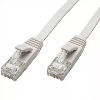 Tīkla kabelis Captiva 80269 komutācijas kabelis CAT 6a RJ45 0.5 m balts