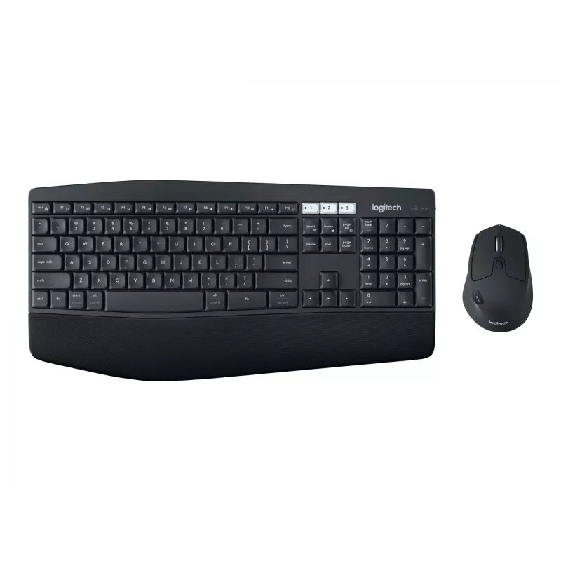 Logitech MK850 Performance - Tastatūras un peles komplekts - Bluetooth, 2,4 GHz - Spāņu