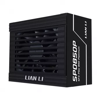 Barošanas bloks Lian Li SP Series Platinum SFX 850W pilnībā modulārs PCIe 5.1 ATX 3.1 (G9P.SP0850P.B000.EU)