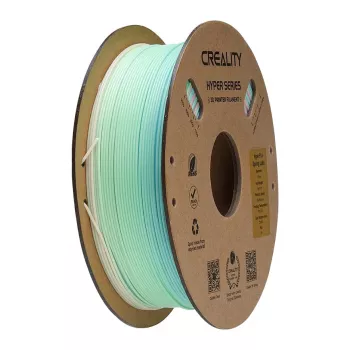 3D drukāšanas pavediens Creality PLA 1.75 mm, 1 kg — Zils/Zaļš/Rozā (Creality 3301010424)