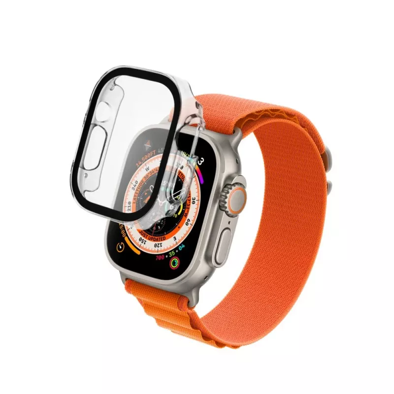 Aizsargplēve FIXED Apple Watch Ultra 49mm / Ultra 2 49mm — caurspīdīga aizsargplēve