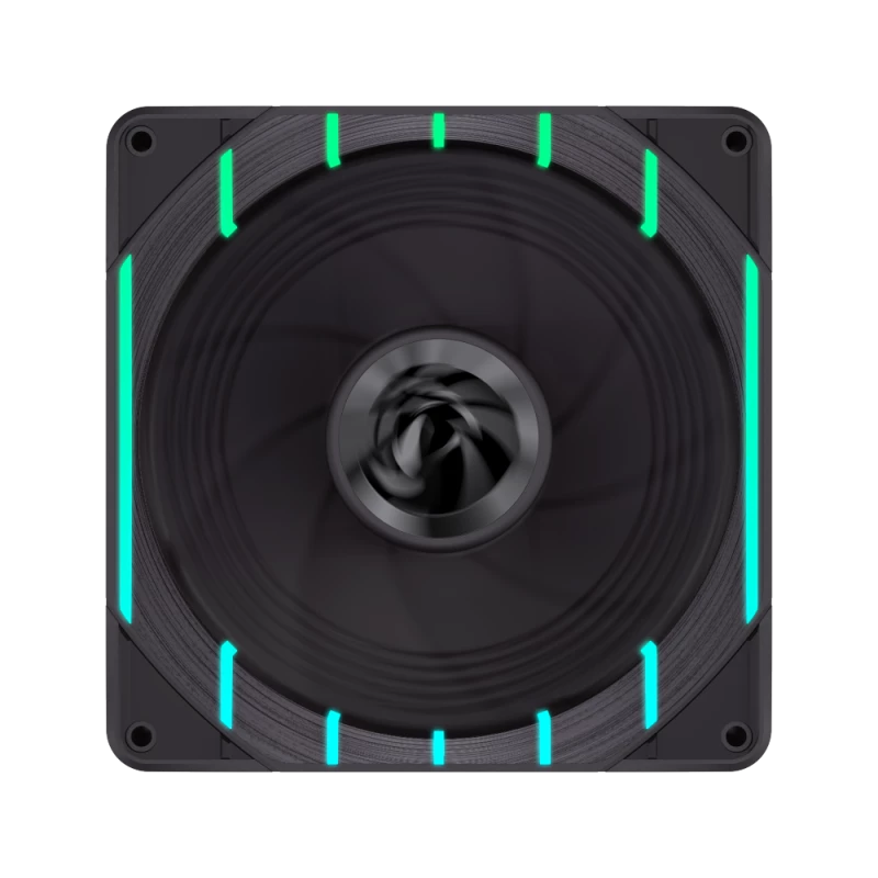 GAMEMAX TORNADO T12 ARGB-R 120mm korpusa ventilators - melns