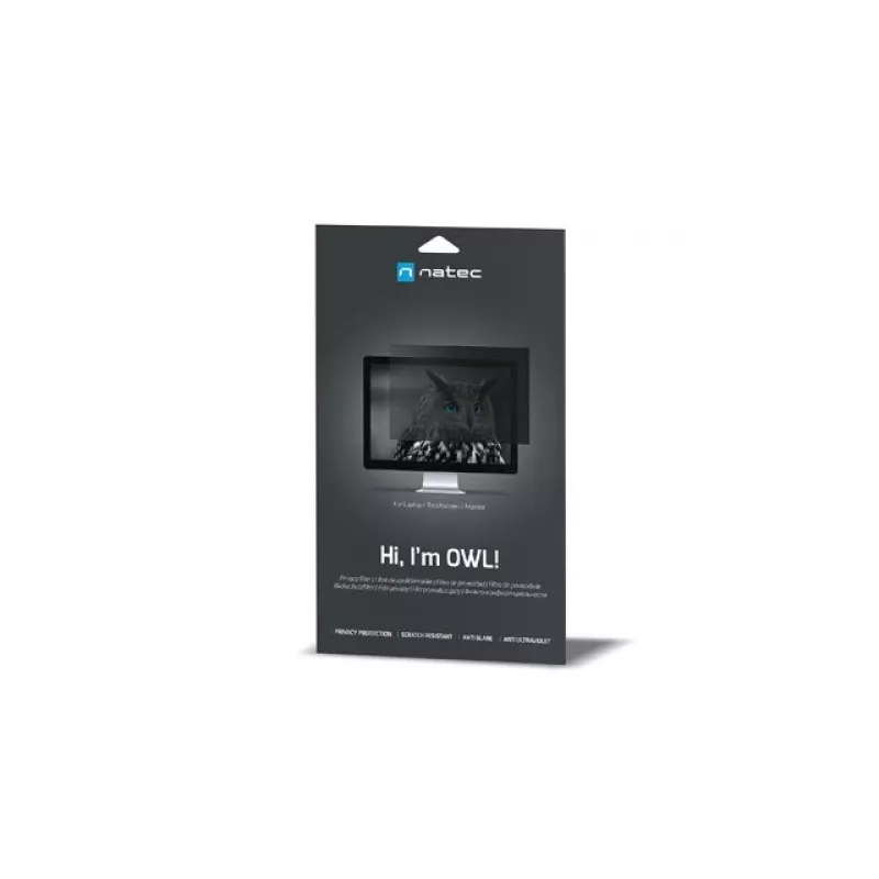 NATEC NFP-2287 privātuma filtrs 40,6 cm (16 inch) monitoram/klēpjdatoram bezrāmja privātuma filtrs 2H