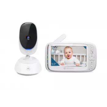 Video mazuļu monitors MOTOROLA VM75 ar 5,0 collu ekrānu un nakts redzamību